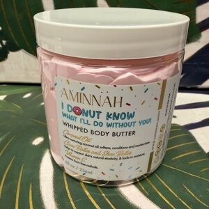 Aminnah I Donut Know Whipped Body Butter nwt